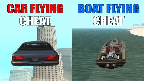 gta sa flying car cheat pc|gta san andreas flying car cheats.